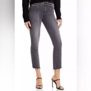 Mother high waisted looker ankle fray Dancing in the Moonlight denim Sz 28